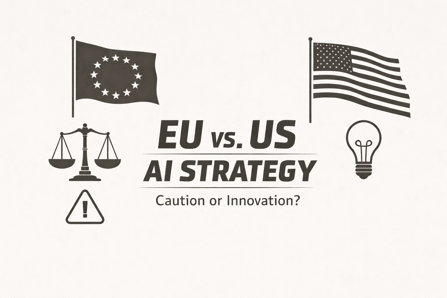 Fundamental rights centric vs Innovation centric – What EU and US AI Frameworks Actually Reveal